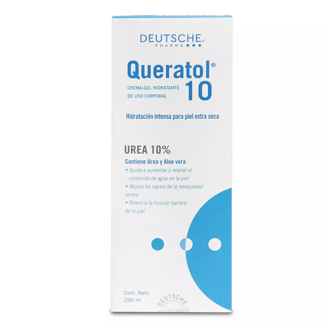 Crema Hidratante Queratol 10 Uso Corporal 290ml