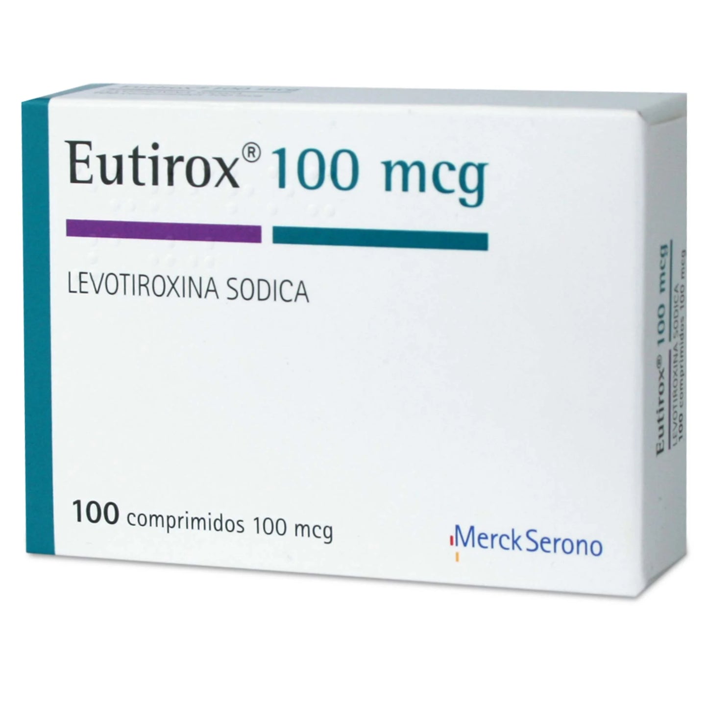 Eutirox Levotiroxina Sódica 100 MCG x 100 Comprimidos