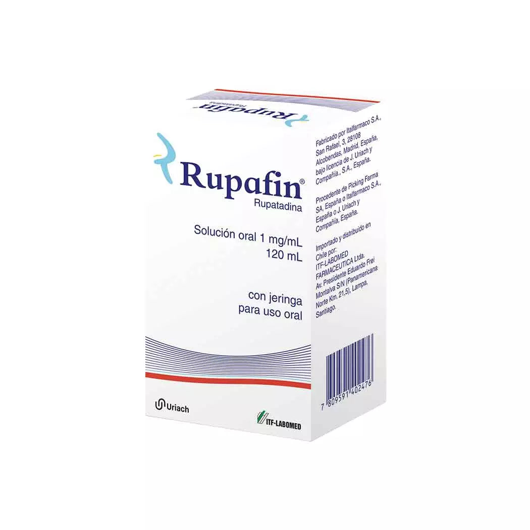 Rupafin Rupatadina 1 MG / ML 120 ML