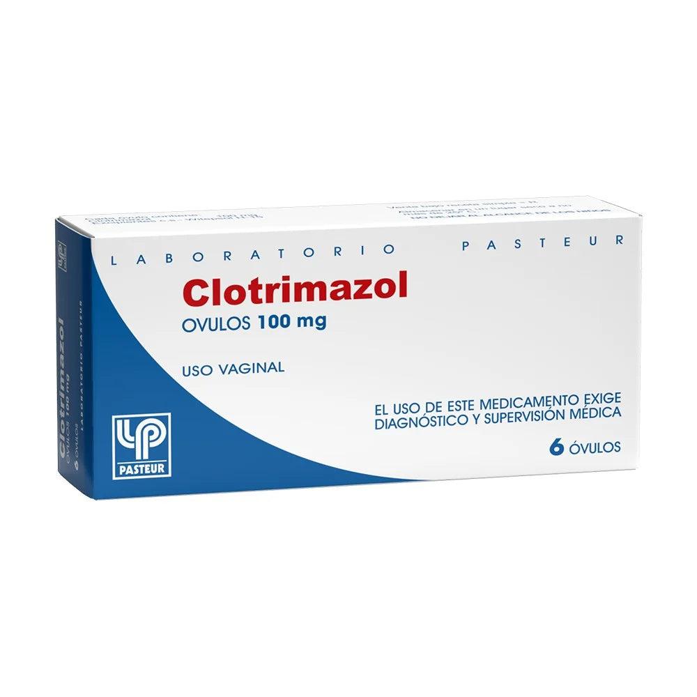 Clotrimazol Óvulos 100 MG x 6 Unidades