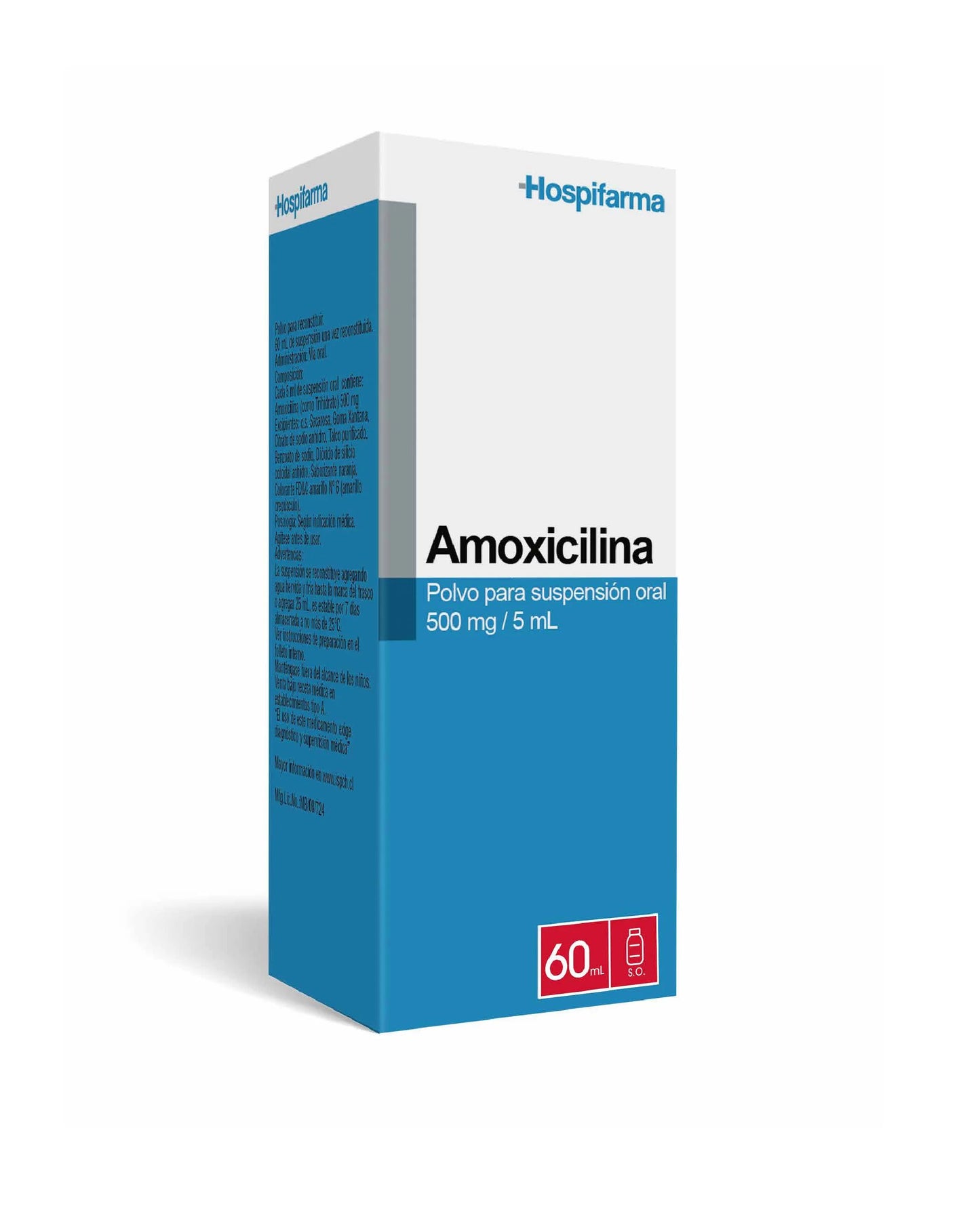 Amoxicilina 500 MG Jarabe x 60 ML