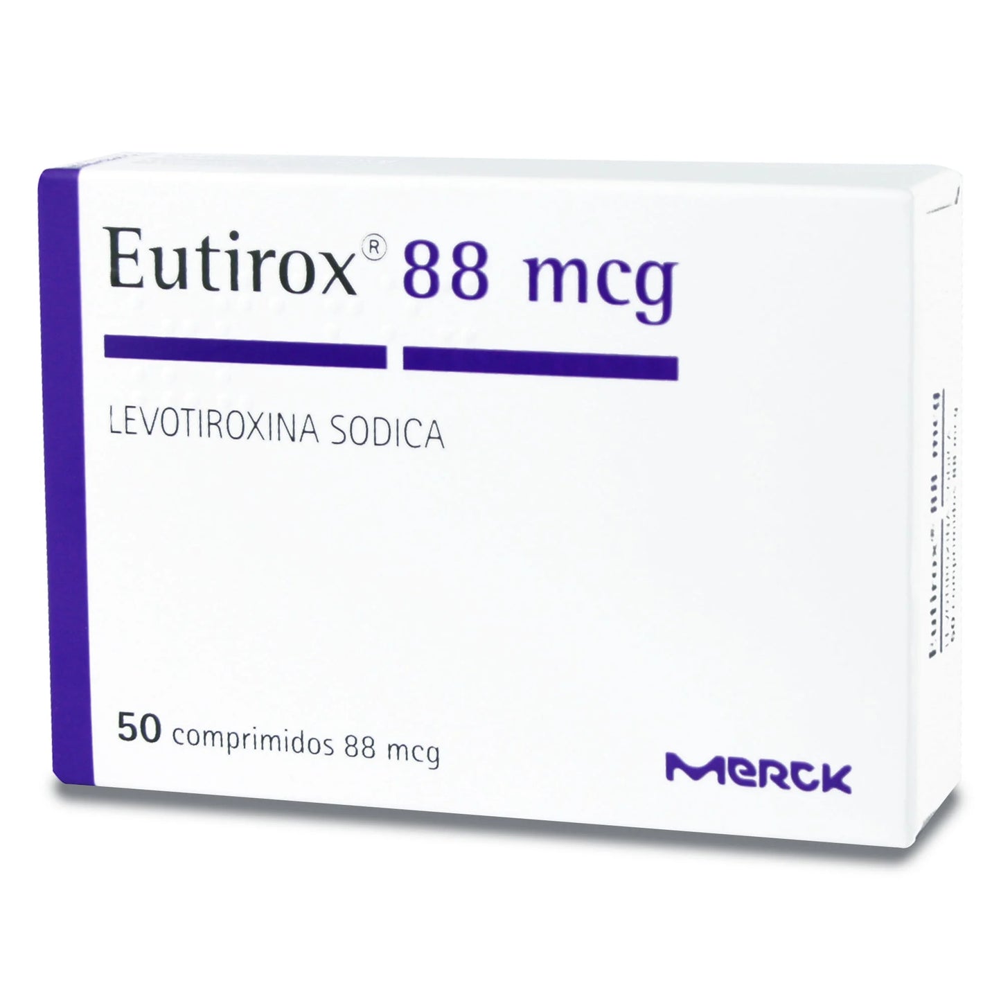 Eutirox Levotiroxina Sódica 88 MCG x 50 Comprimidos