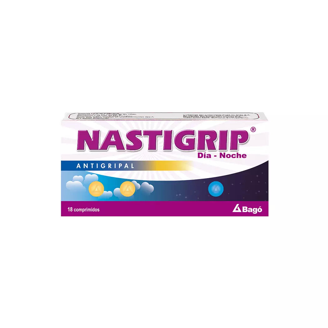 Nastigrip Día-Noche 18 Comprimidos
