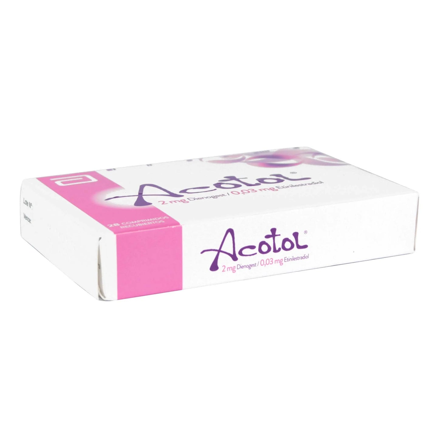 Acotol 2 MG Dienogest / 0.03 MG Etinilestradiol 28 Comprimidos