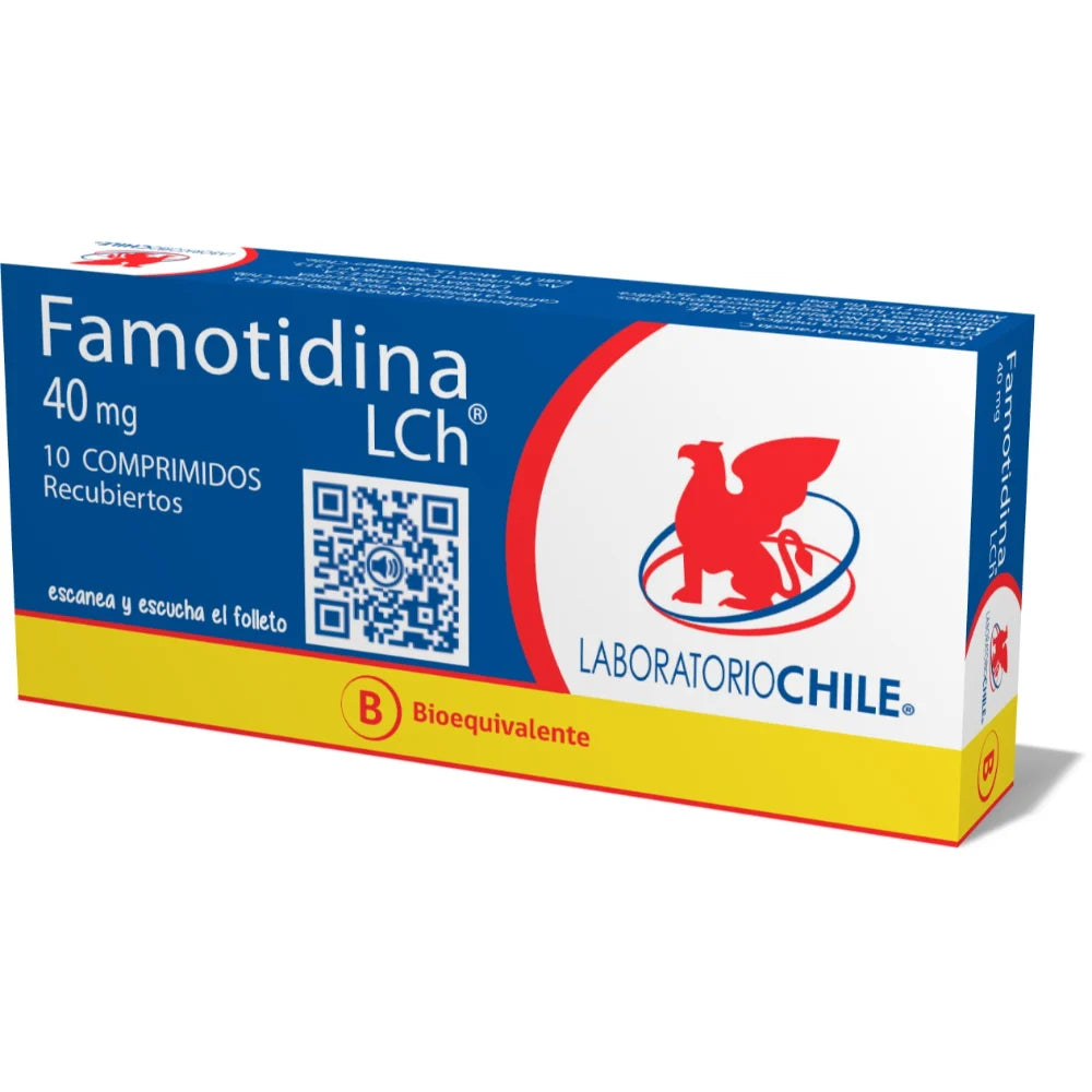 Famotidina 40 MG x 10 Comprimidos