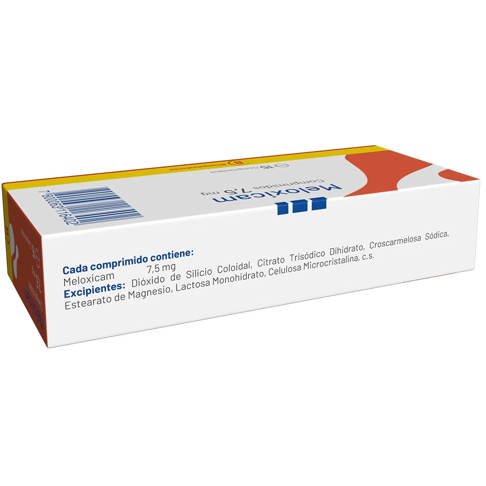 Meloxicam 7.5 MG x 15 Comprimidos