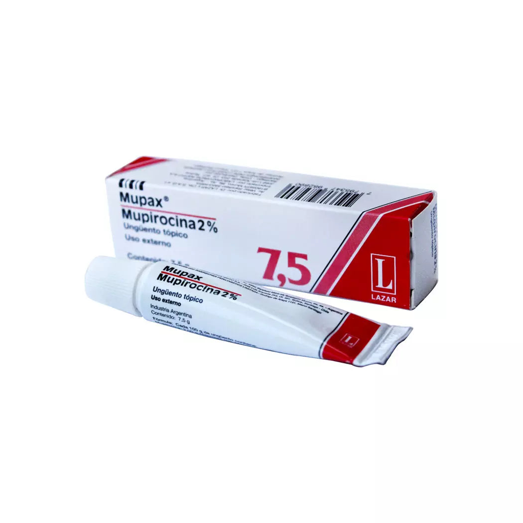 Mupax Mupirocina 2% 7.5 G Ungüento Tópico