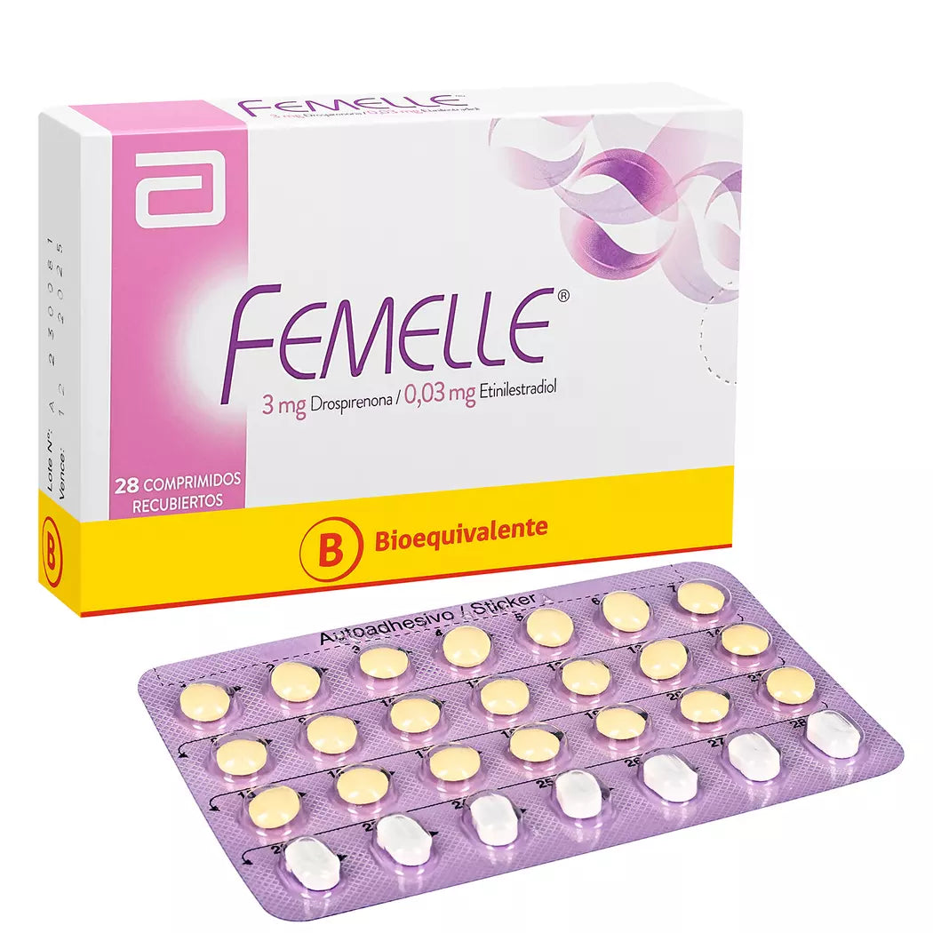 Femelle Drospirenona / Etinilestradiol 28 Comprimidos