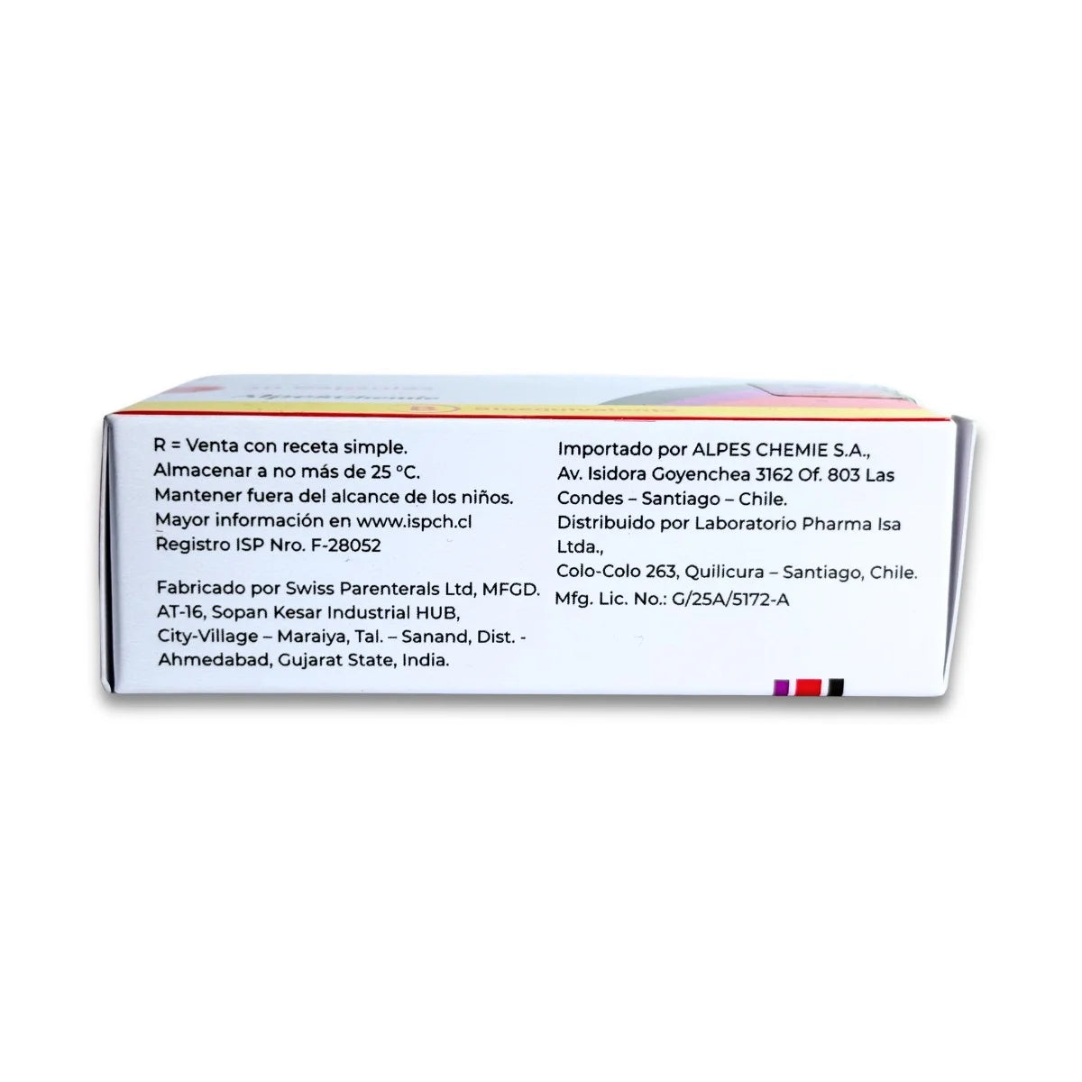 Ciprofibrato 100 MG x 30 Cápsulas