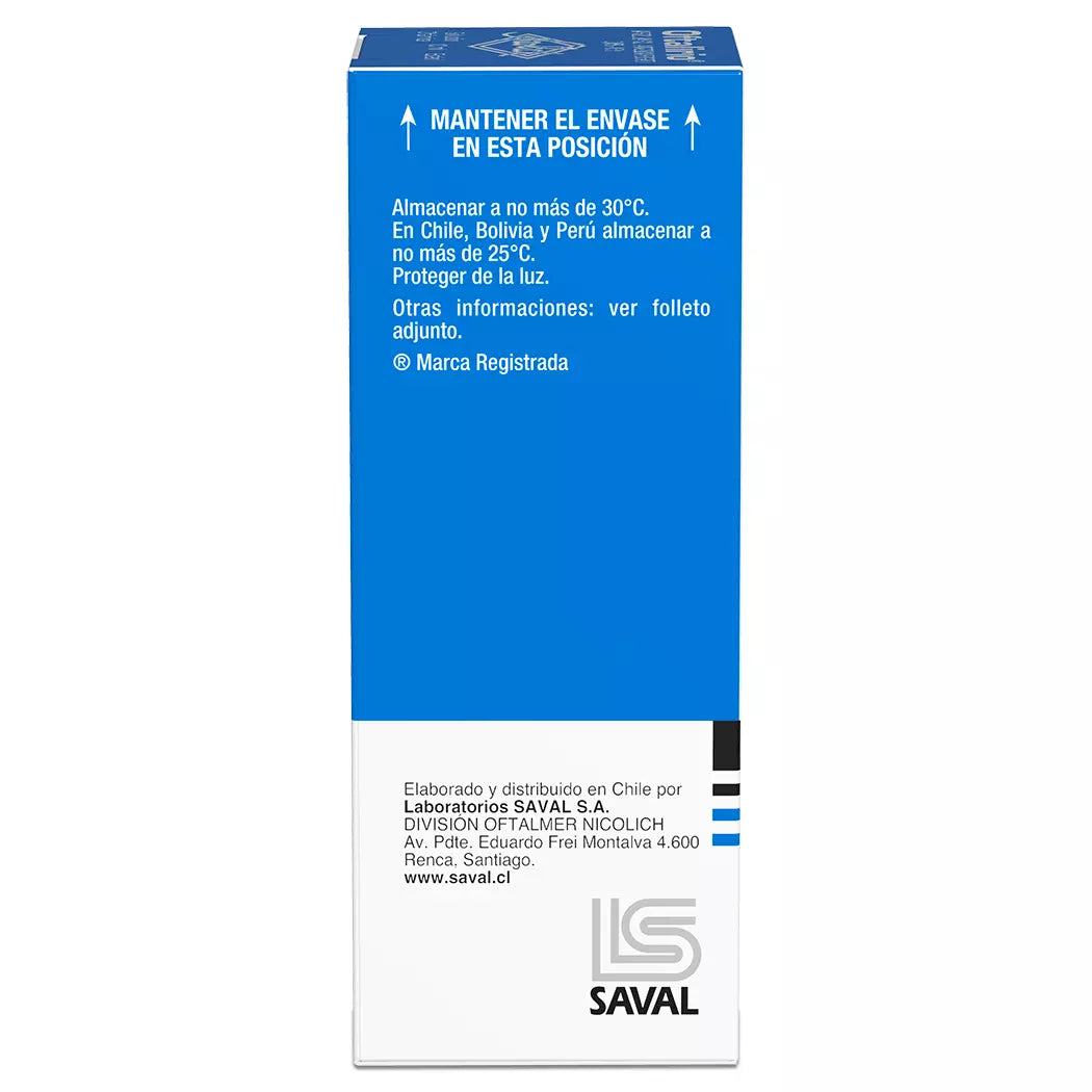 Oftalirio Nafazolina HCL - Antazolina Fosfato 0.05% - 0.5% x 10 ML