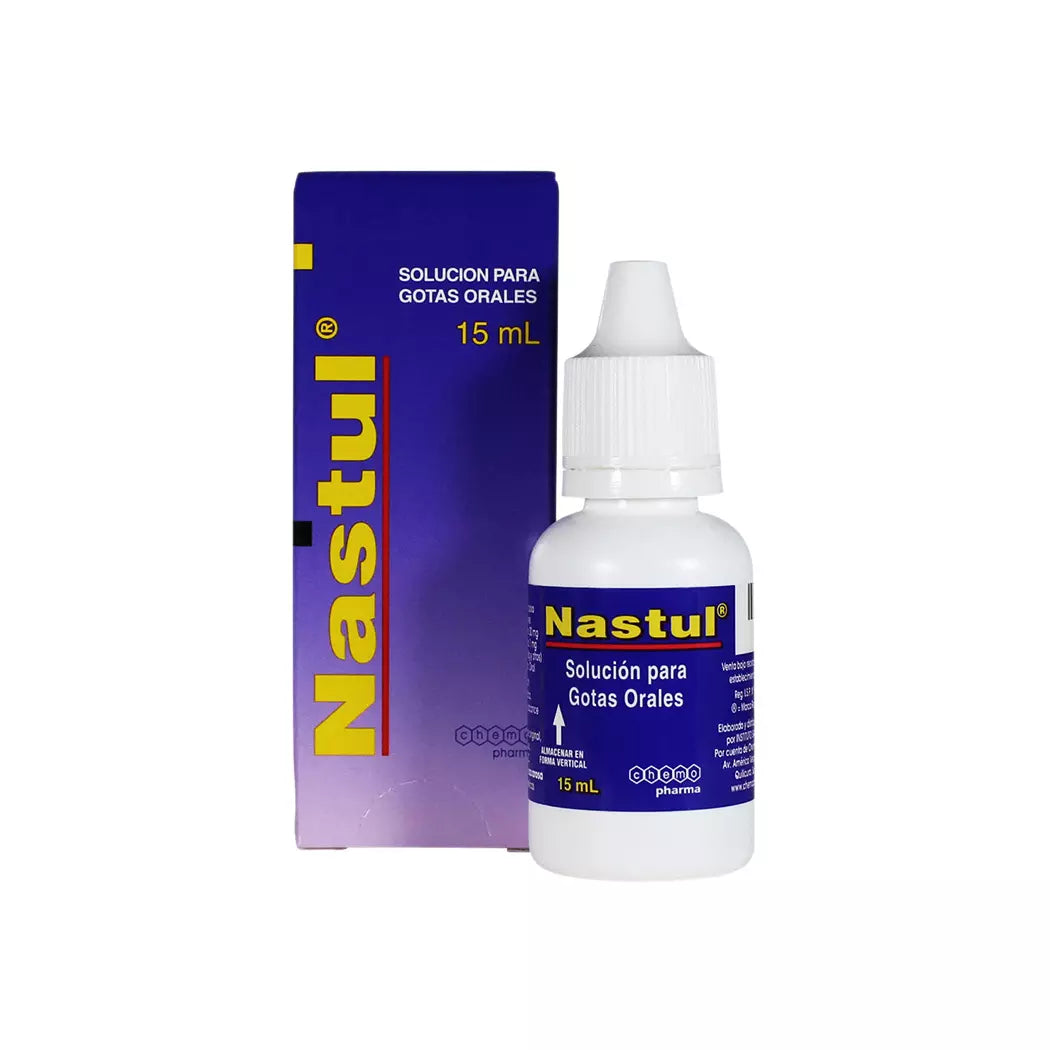 Nastul Clorfenamina / Pseudoefedrina Oral Gotas 15 ML