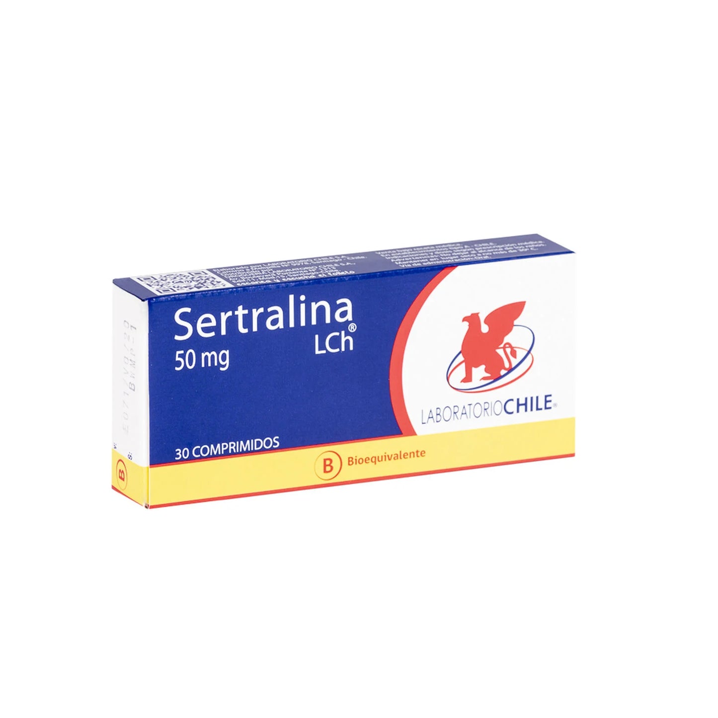 Sertralina 50 MG x 30 Comprimidos Laboratorio de Chile