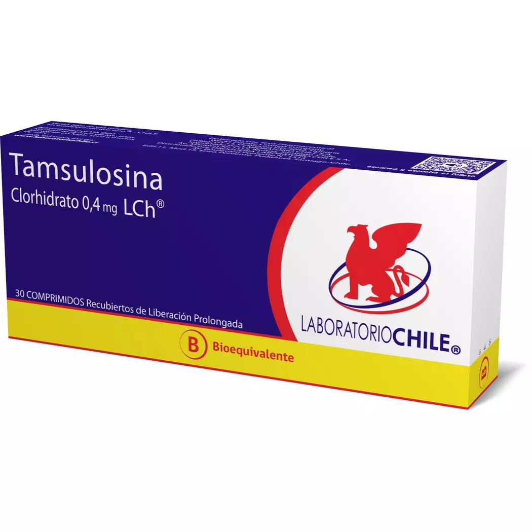 Tamsulosina Clorhidrato 0.4 MG x 30 Comprimidos