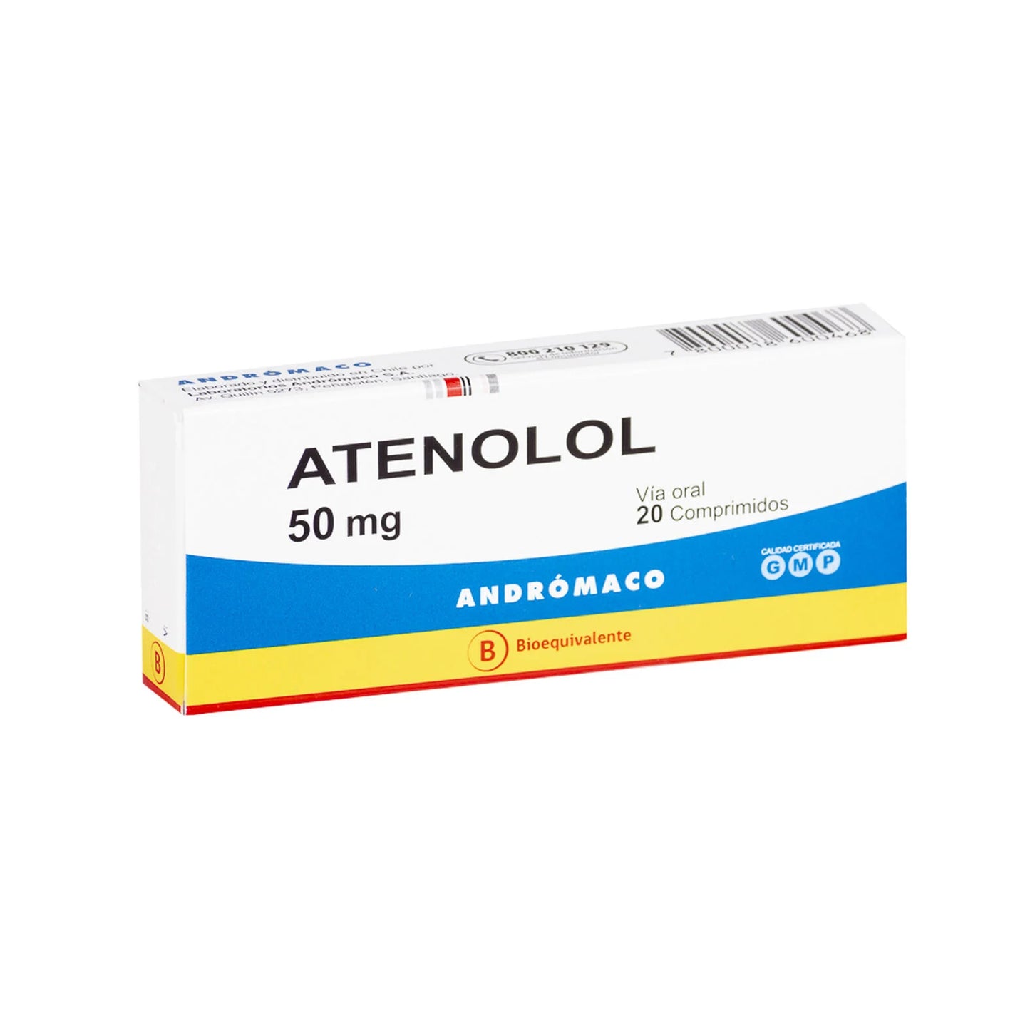 Atenolol 50 MG x 20 Comprimidos Andromaco