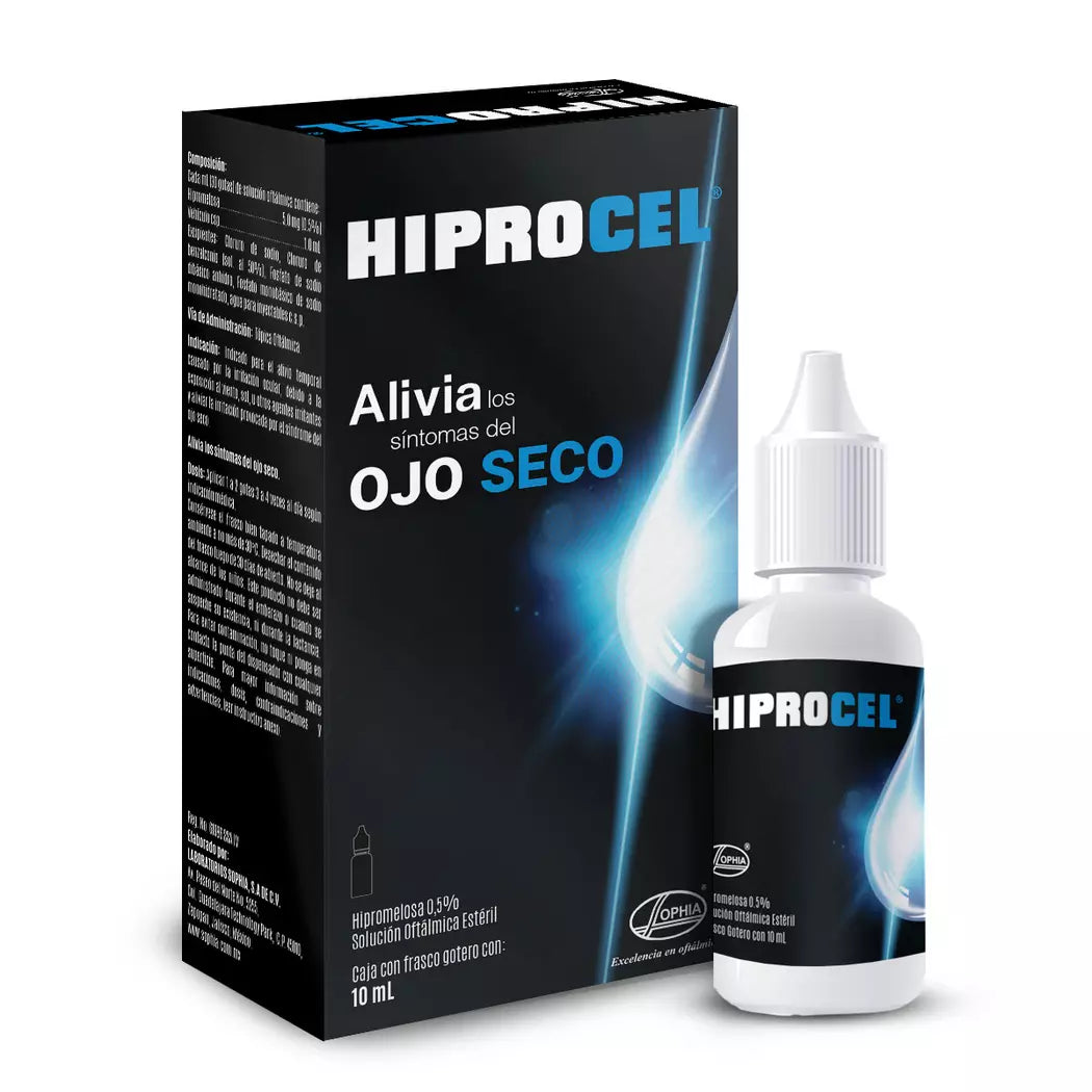 Hiprocel Ojo Seco Hipromelosa 0.5% 10 ML
