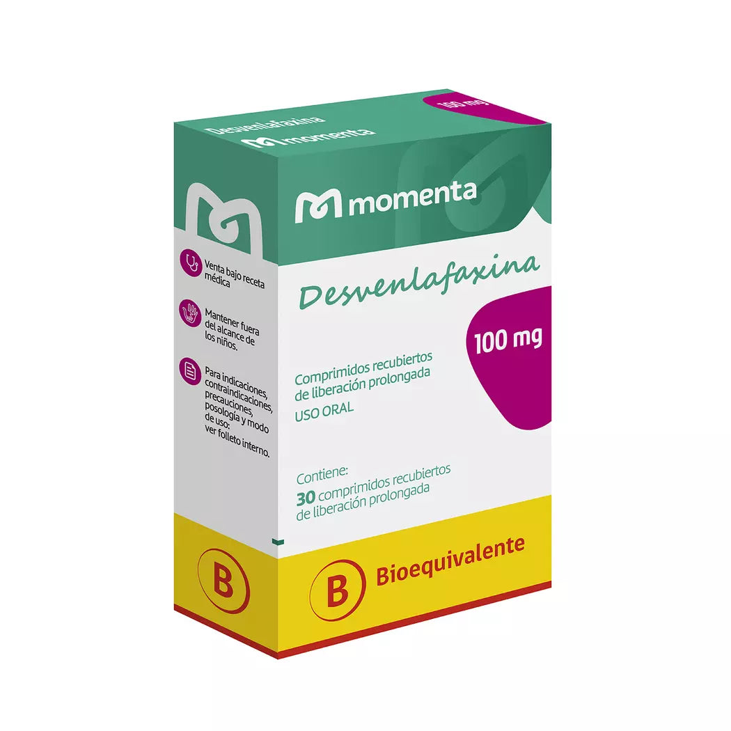 Desvenlafaxina Momenta 100 MG x 30 Comprimidos