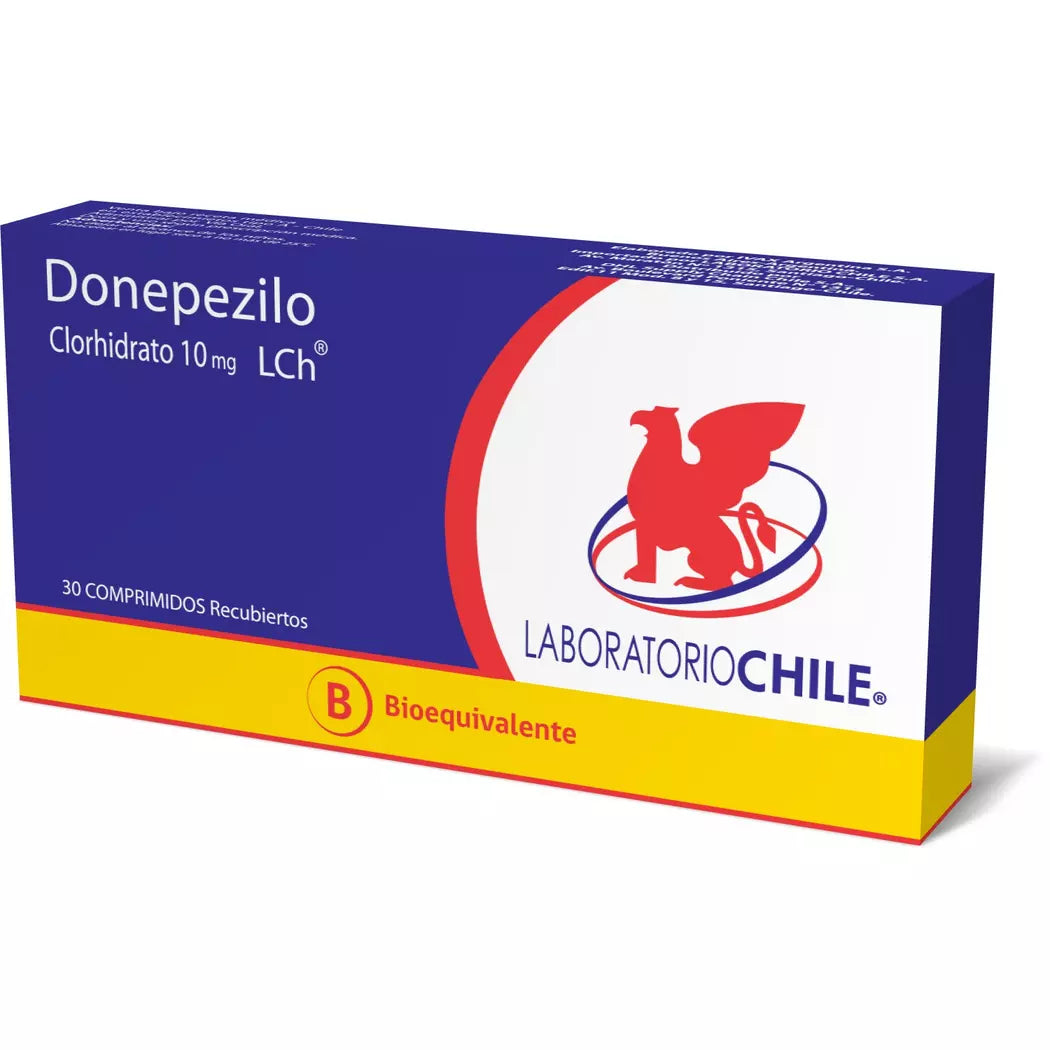 Donepezilo Clorhidrato 10 MG x 30 Comprimidos