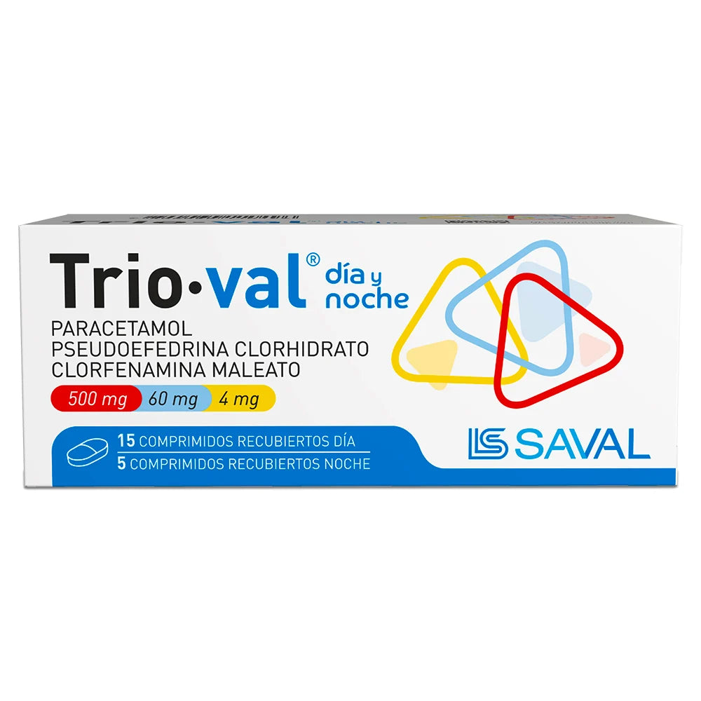 Trioval Día y Noche 20 Comprimidos