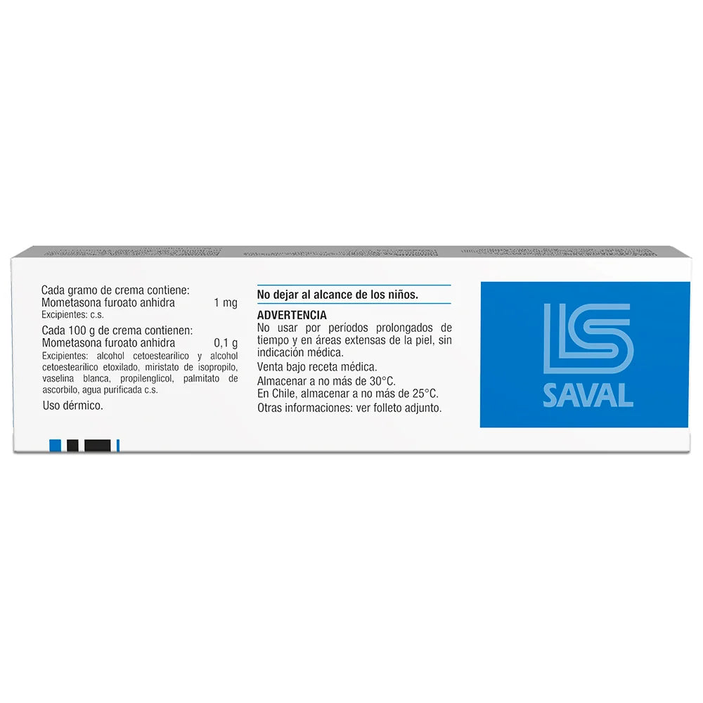 Dermosona Mometasona 0.1% Crema Tópica 15 G