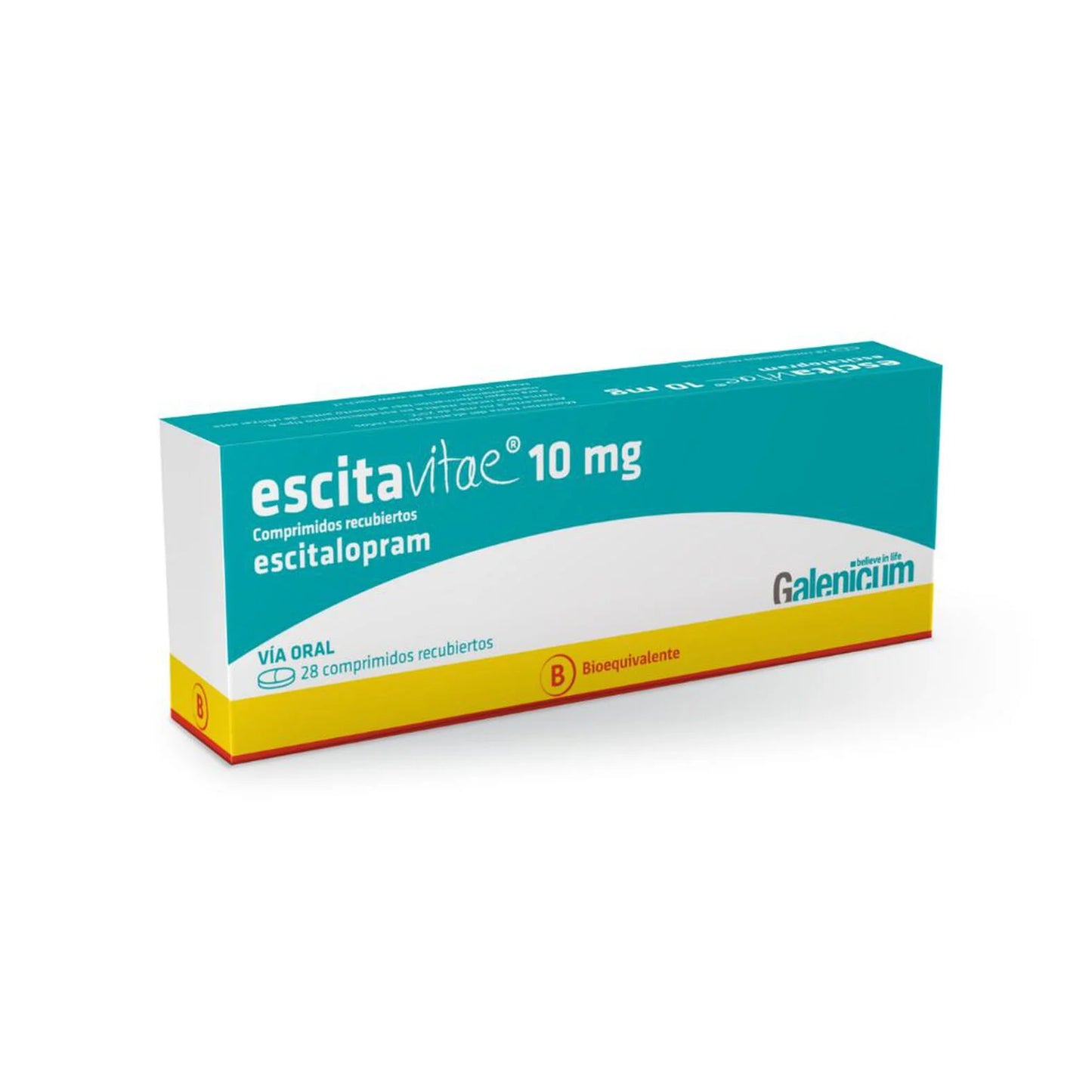 Escitavitae Escitalopram 10 MG x 28 Comprimidos Recubiertos
