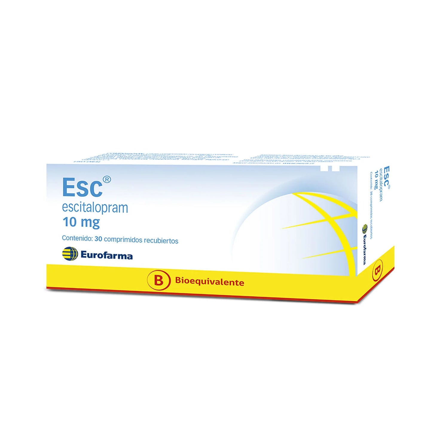 Esc Escitalopram 10 MG x 30 Comprimidos