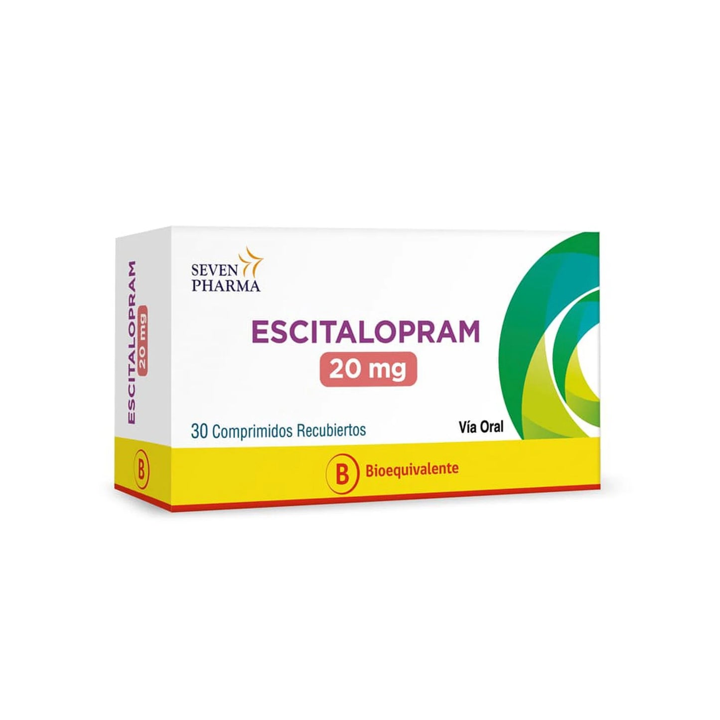 Escitalopram 20 MG x 30 Comprimidos Sevenpharma