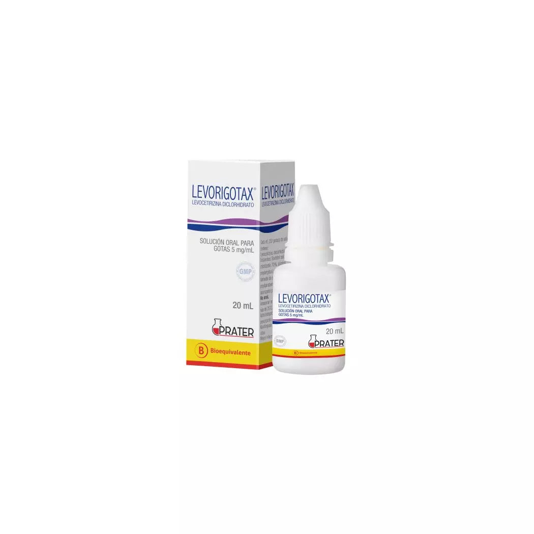Levorigotax Levocetirizina Diclorhidrato 5 MG / ML 20 ML