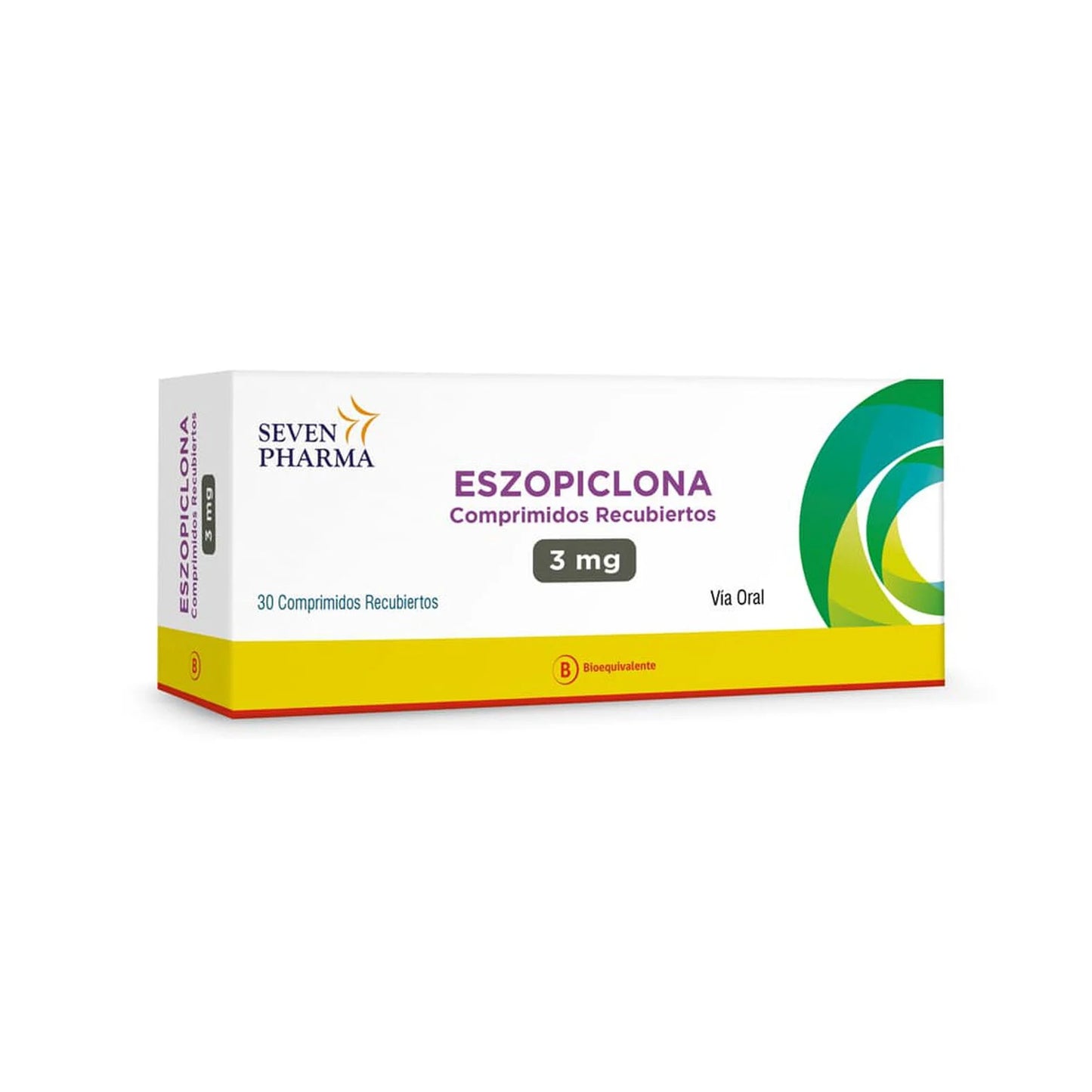 Eszopiclona 3 MG x 30 Comprimidos Sevenpharma