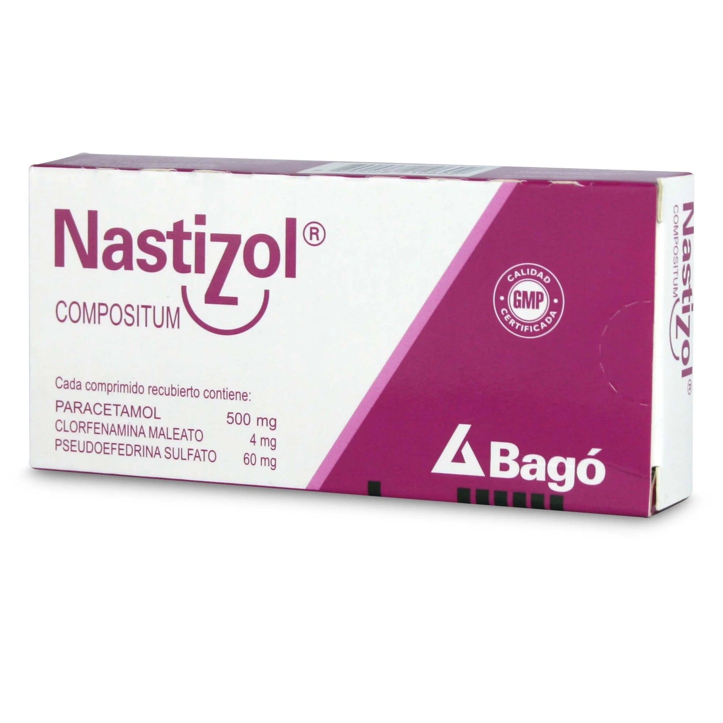 Nastizol Compuesto x 10 Comprimidos Recubiertos