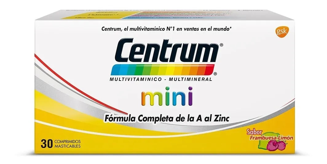 Centrum Mini 30 Comprimidos Masticables