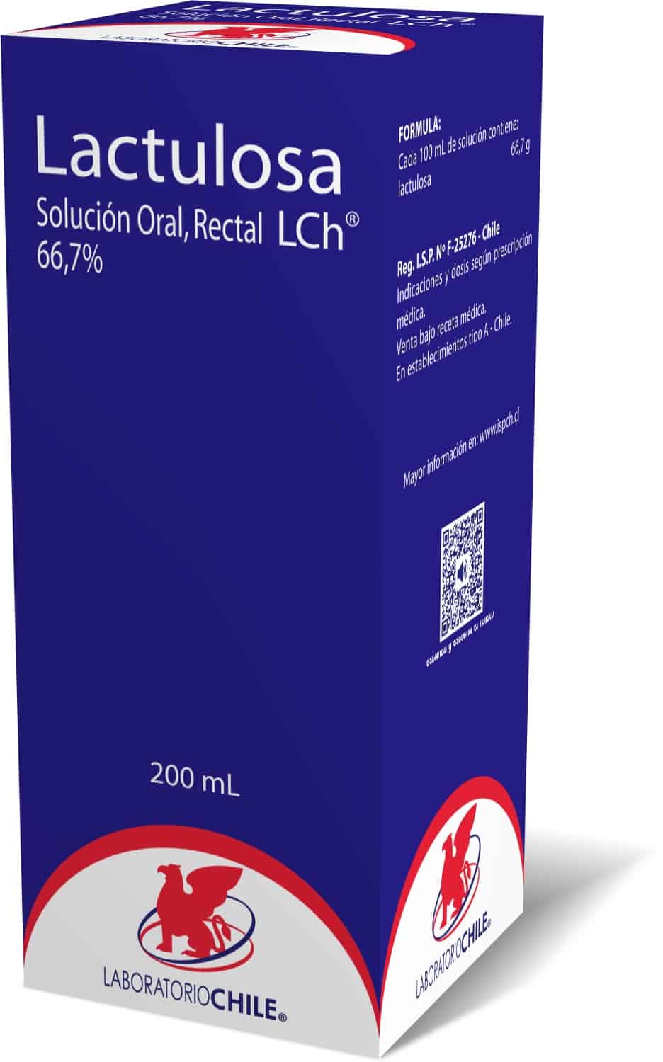 Lactulosa 66.7% 200 ML Laboratorio de Chile