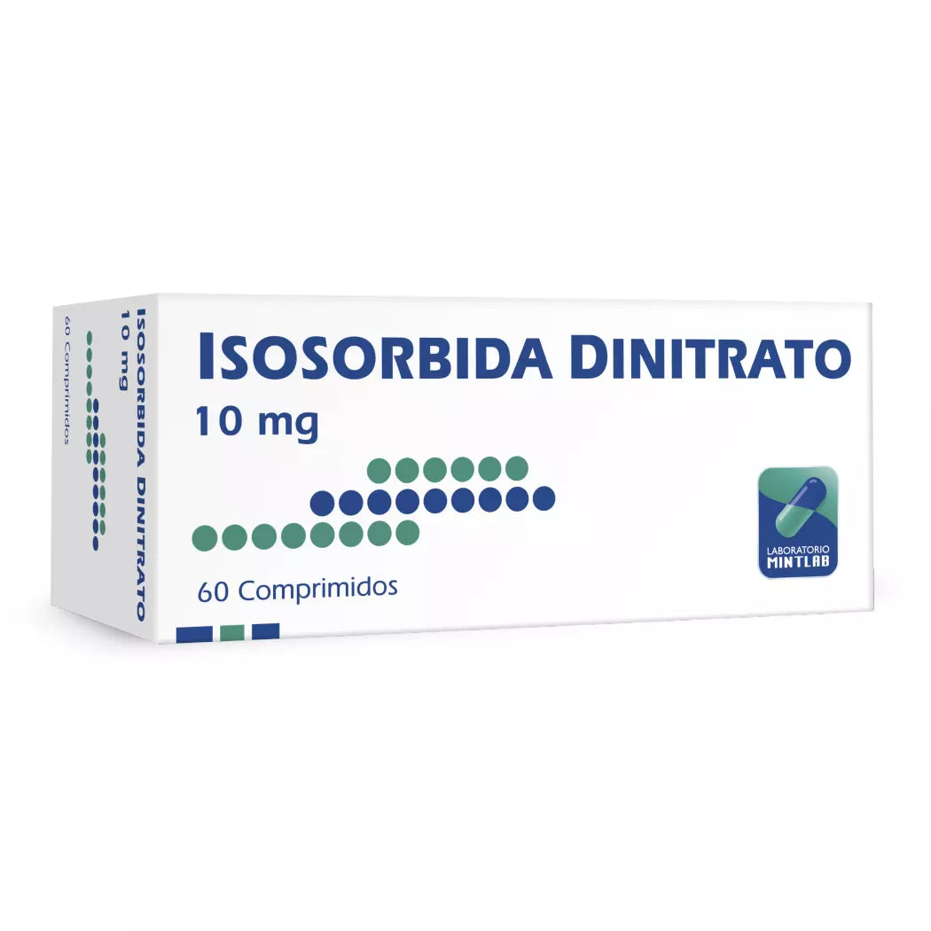 Isosorbida Dinitrato 10 MG x 60 Comprimidos