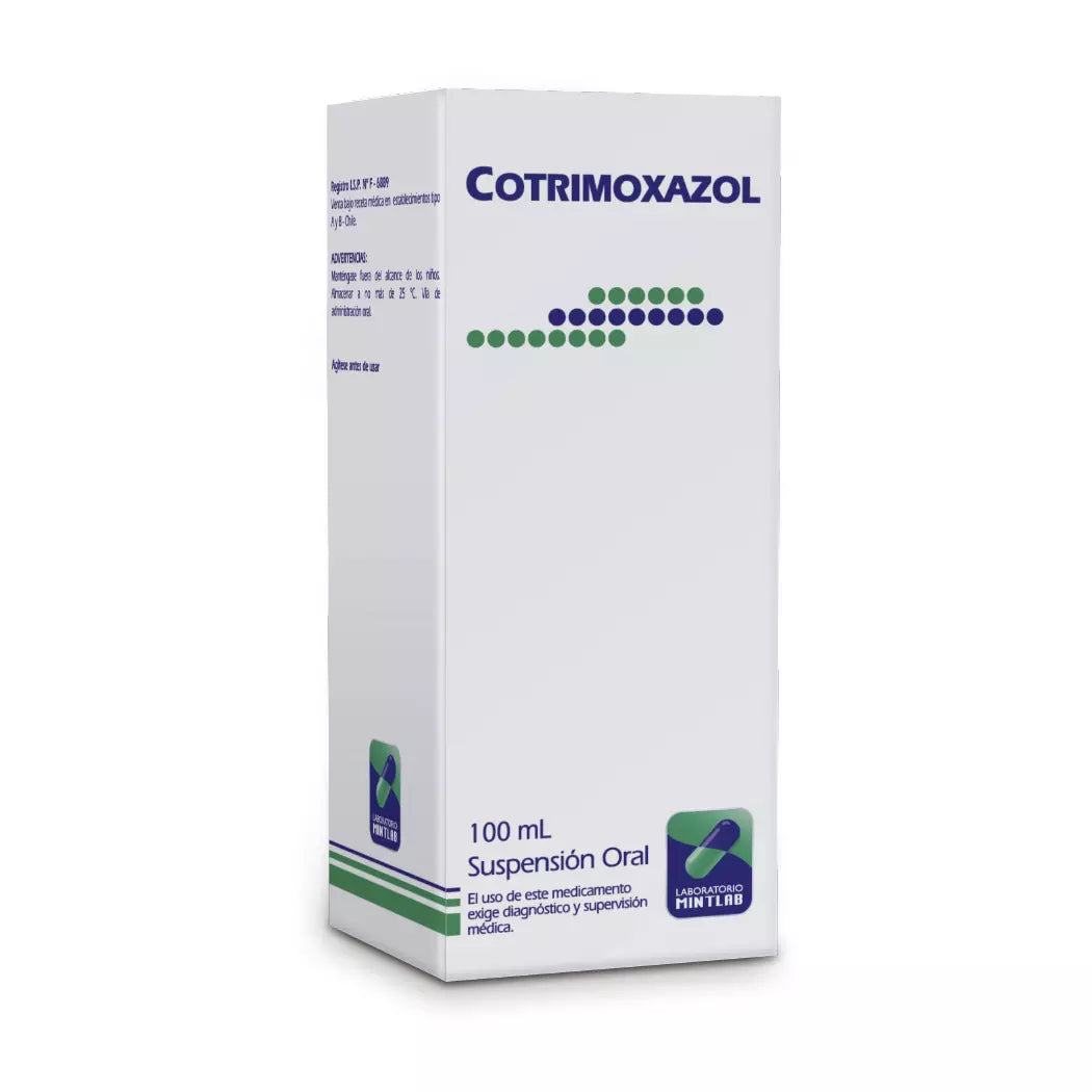 Cotrimoxazol Sulfametoxazol / Trimetoprima Jarabe 100 ML Mintlab