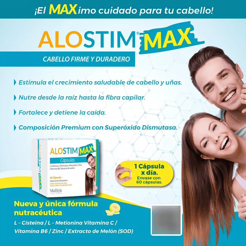 Alostim Max Medstyle x 60 Cápsulas
