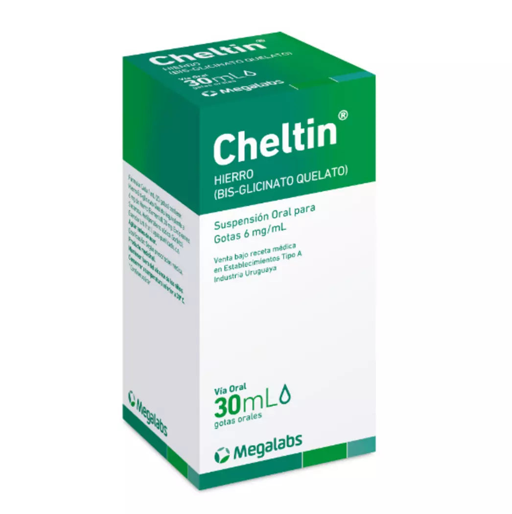 Cheltin Hierro Bisglicinato 6 MG/ML 30 ML Gotas