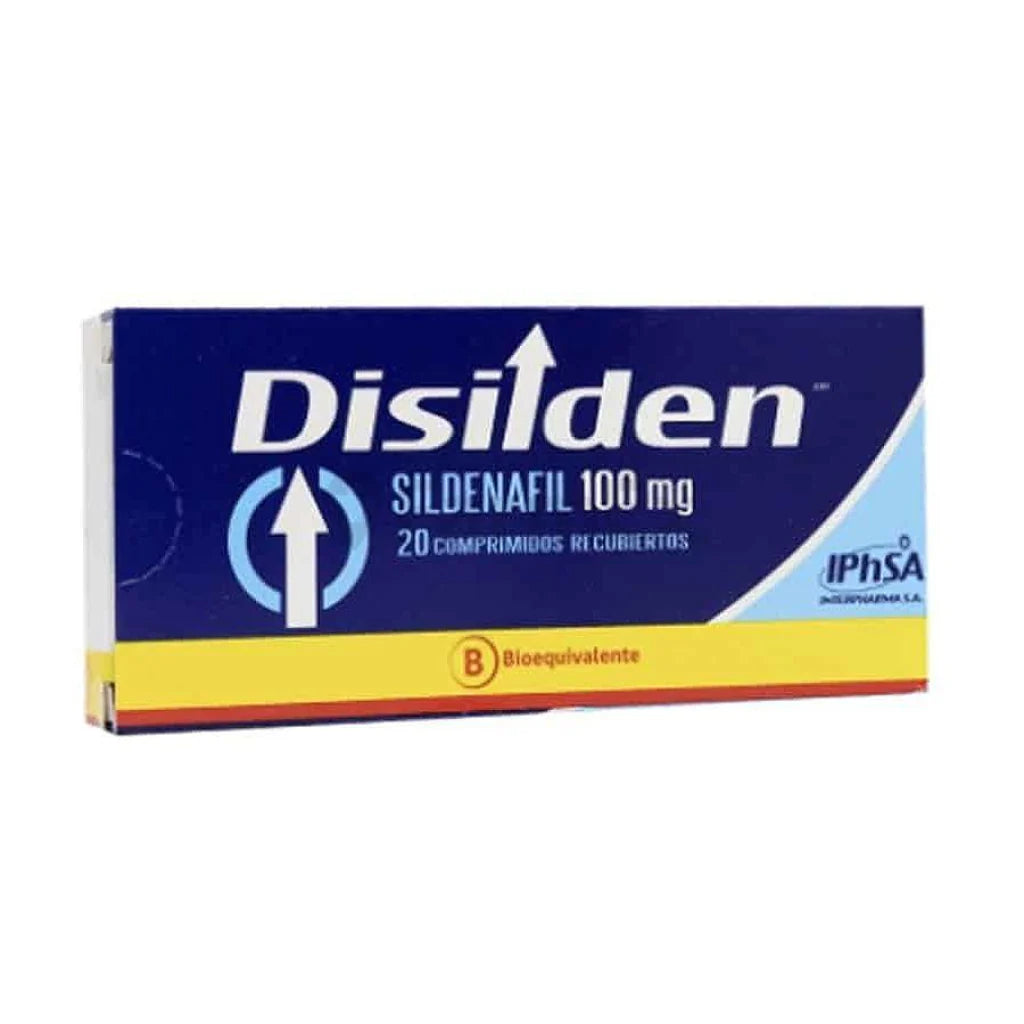 Disilden Sildenafil 100 MG x 20 Comprimidos