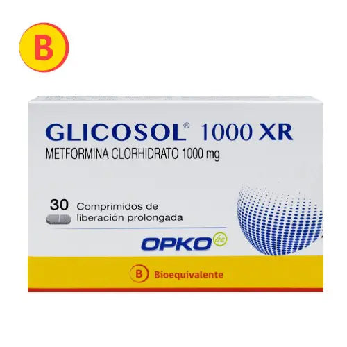 Glicosol 1000 MG x 30 Comprimidos