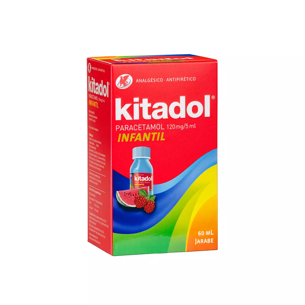 Kitadol Paracetamol Infantil Jarabe 120 MG / 5 ML 60 ML