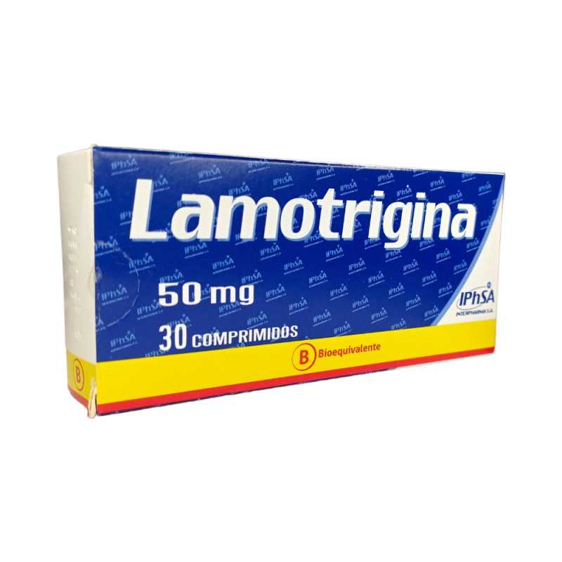 Lamotrigina 50 MG x 30 Comprimidos Iphsa