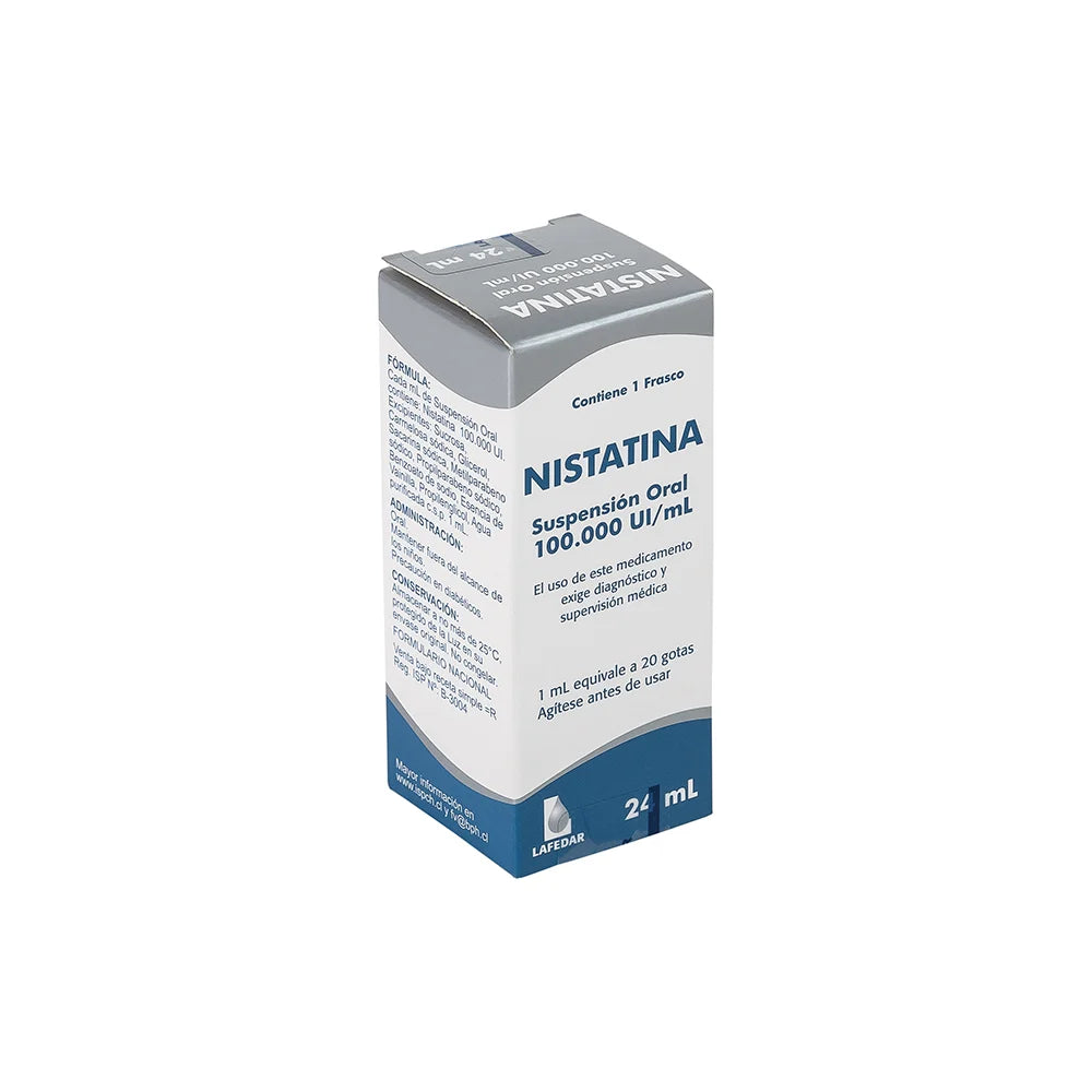 Nistatina Gotas 100.000 UI 24 ML