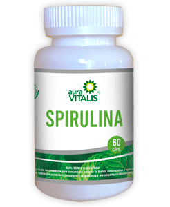 Spirulina x 60 Cápsulas 348 MG Aura Vitalis