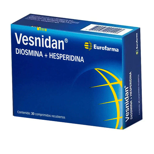 Vesnidan Diosmina + Hesperidina x 30 Comprimidos
