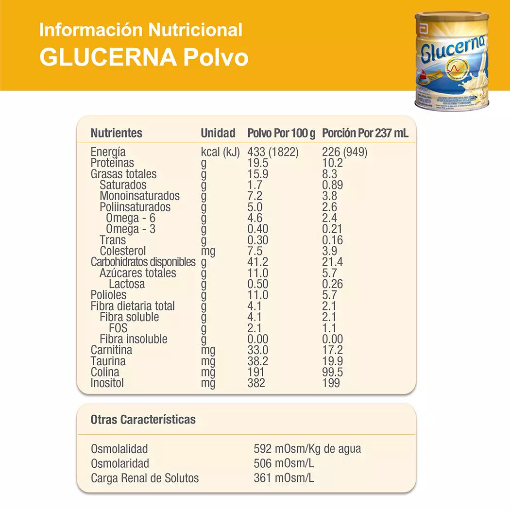 Glucerna 850 G Vainilla