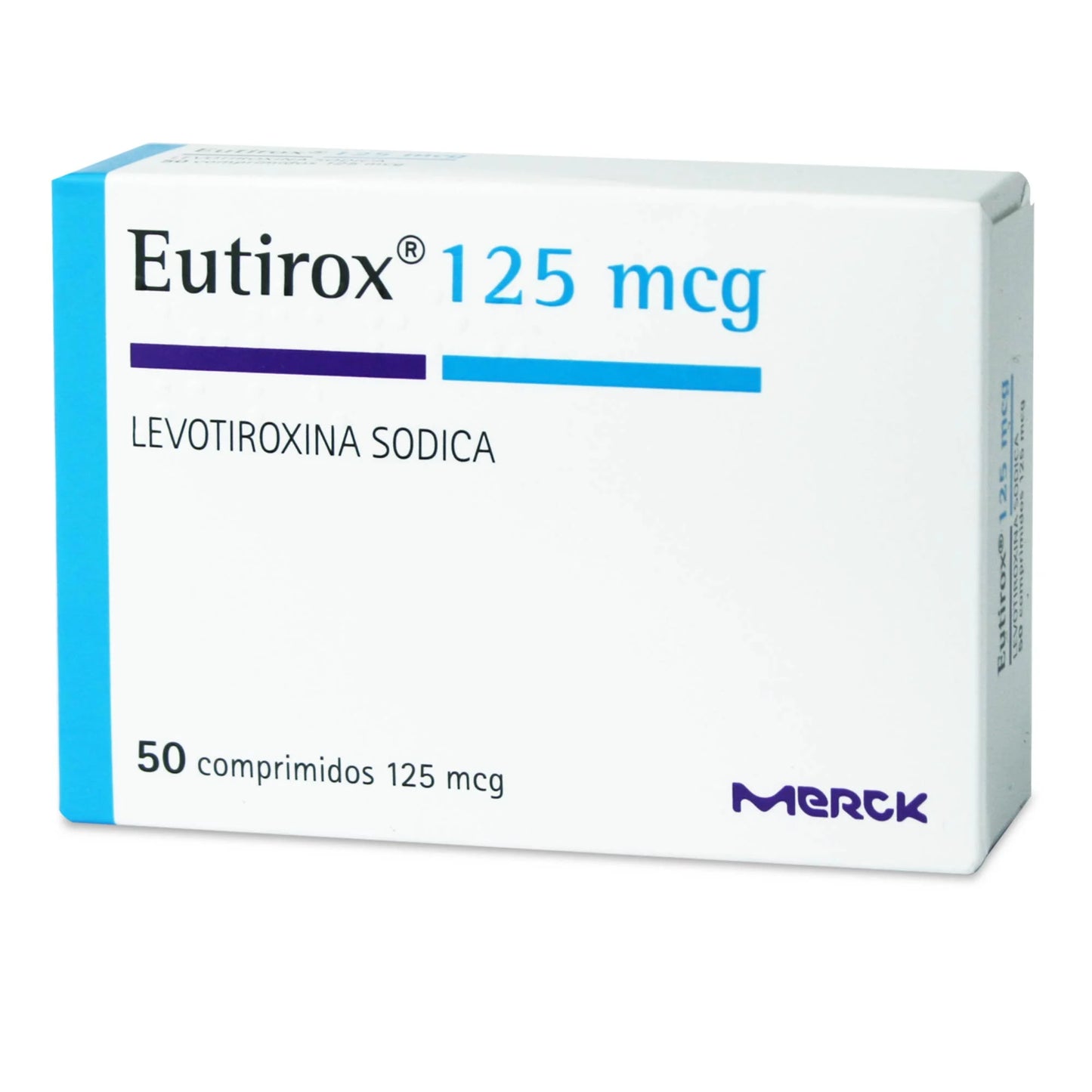 Eutirox Levotiroxina Sódica 125 MCG x 50 Comprimidos