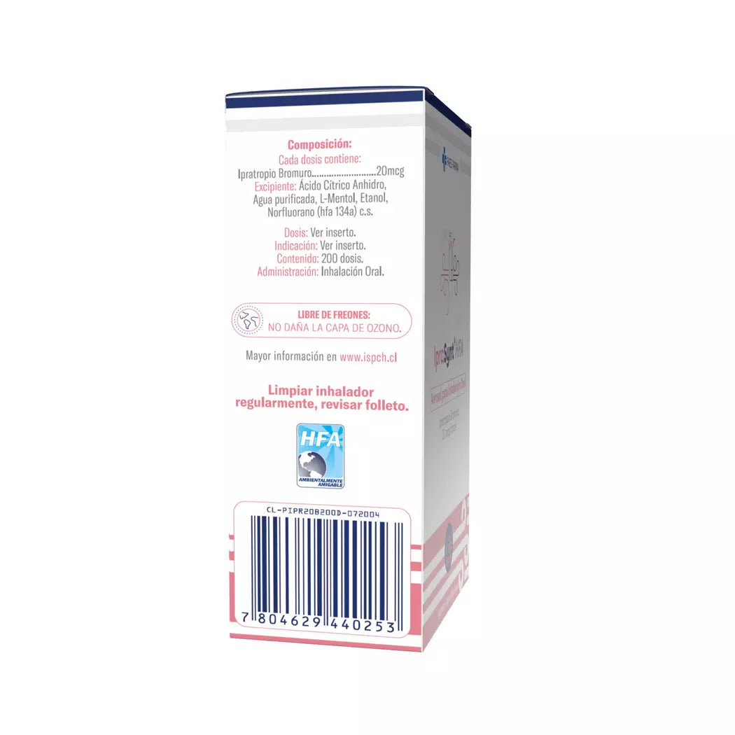 Iprasynt Ipratropio Bromuro 20 MCG / Dosis