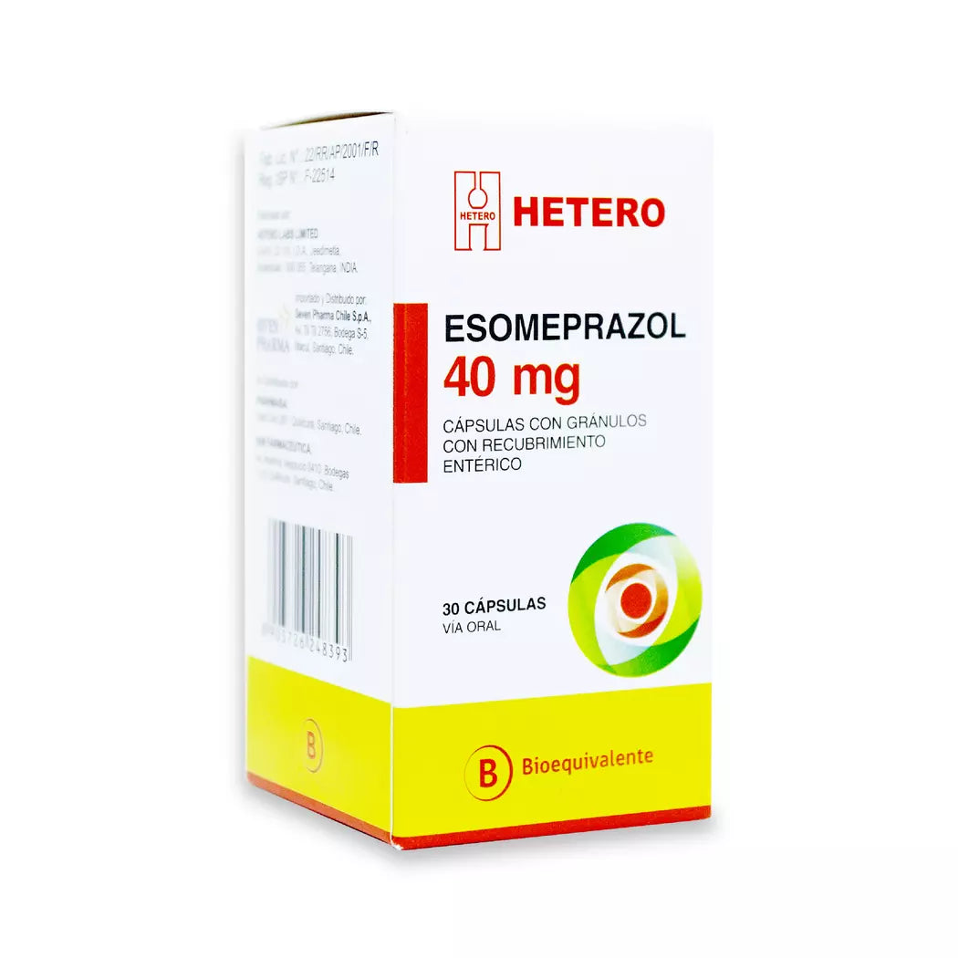 Esomeprazol 40 MG x 30 Cápsulas