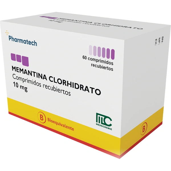 Memantina Clorhidrato 10 MG x 60 Comprimidos