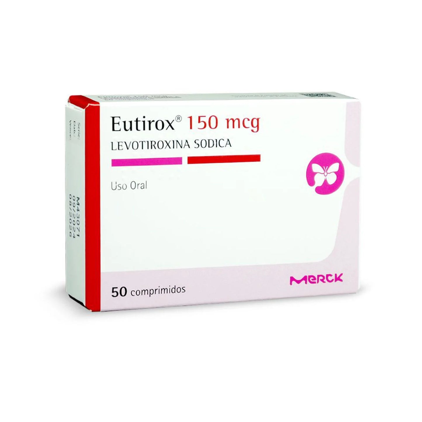 Eutirox Levotiroxina Sódica 150 MCG x 50 Comprimidos