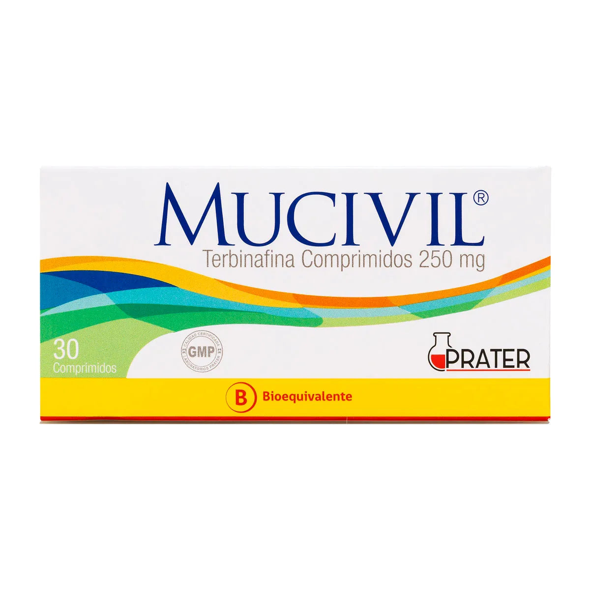 Mucivil Terbinafina 250 MG x 30 Comprimidos
