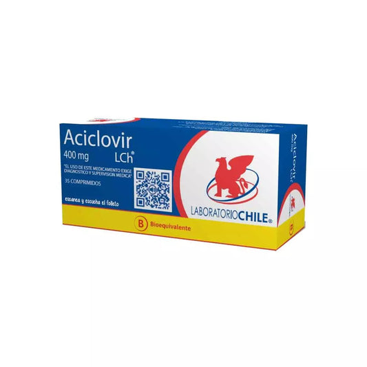 Aciclovir 400MG X 35 Comprimidos LCH